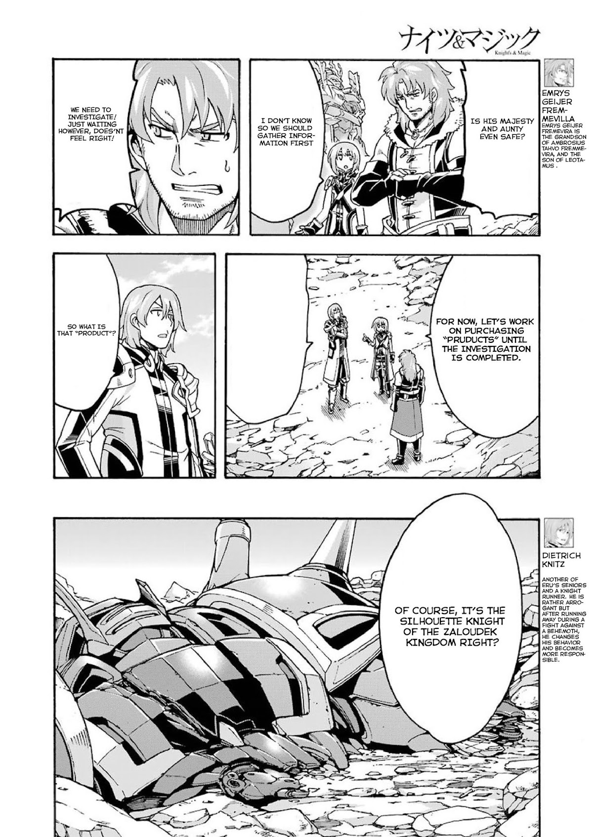 Knights & Magic Chapter 61 page 10 - Chapter 61: Order of the Phoenix Merchant Association Commencing Mission