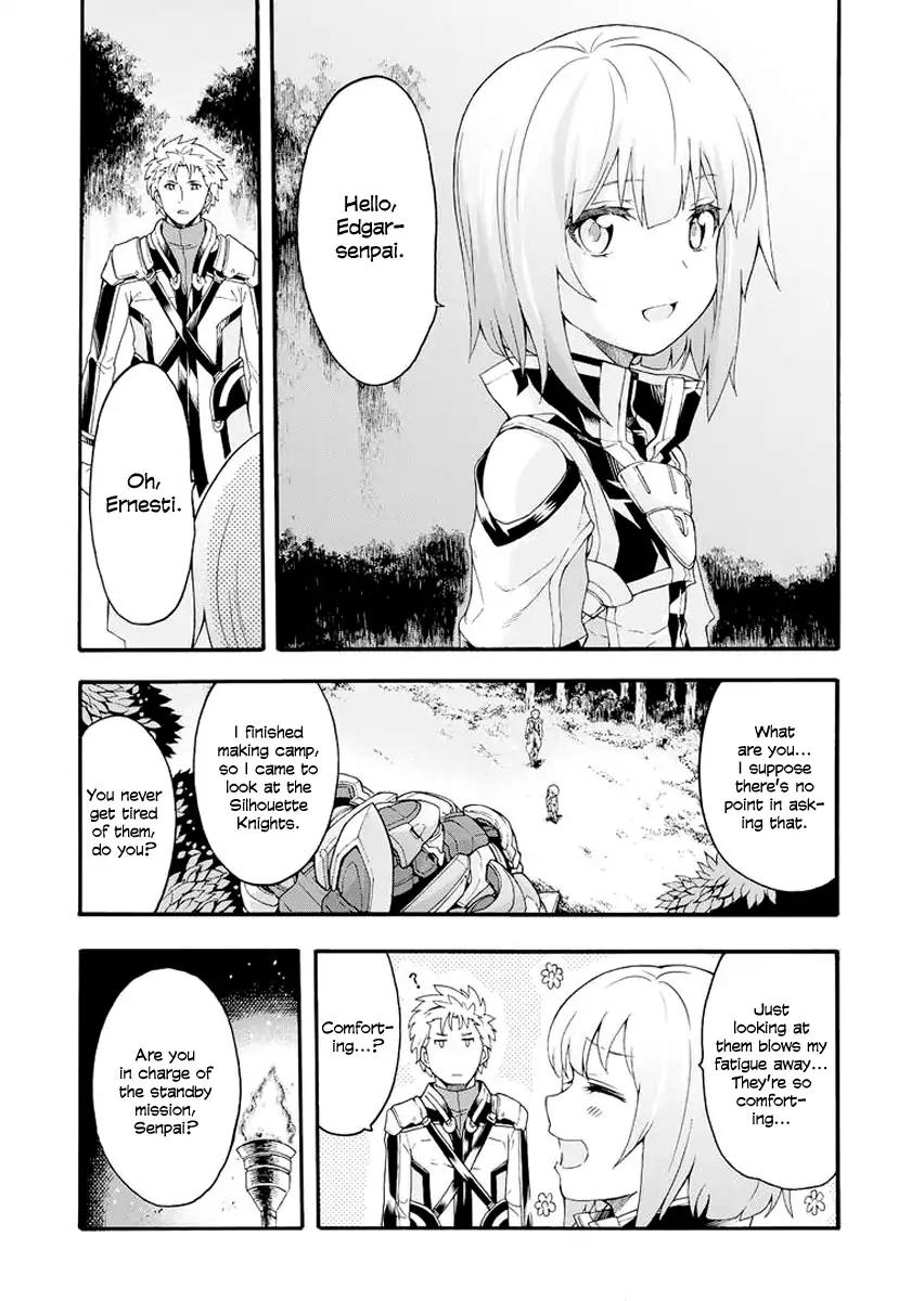 Knights & Magic Chapter 8 page 11 - Chapter 8: Let’s Talk with Senpai