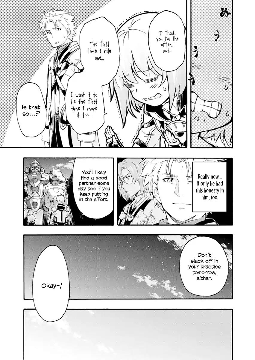 Knights & Magic Chapter 8 page 14 - Chapter 8: Let’s Talk with Senpai