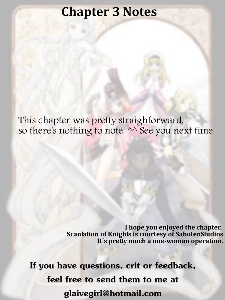 Knights Chapter 3 page 1 - Chapter 3: The Mark of The Witch