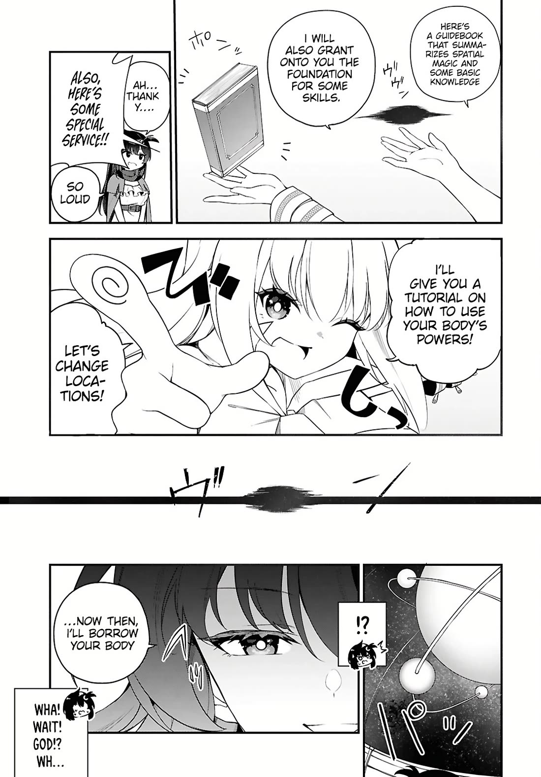 Knock Yourself Out!: The Goddess Beat the Final Boss in the Tutorial, So Now I'm Free to Do Whatever Chapter 1 page 10 - Chapter 1