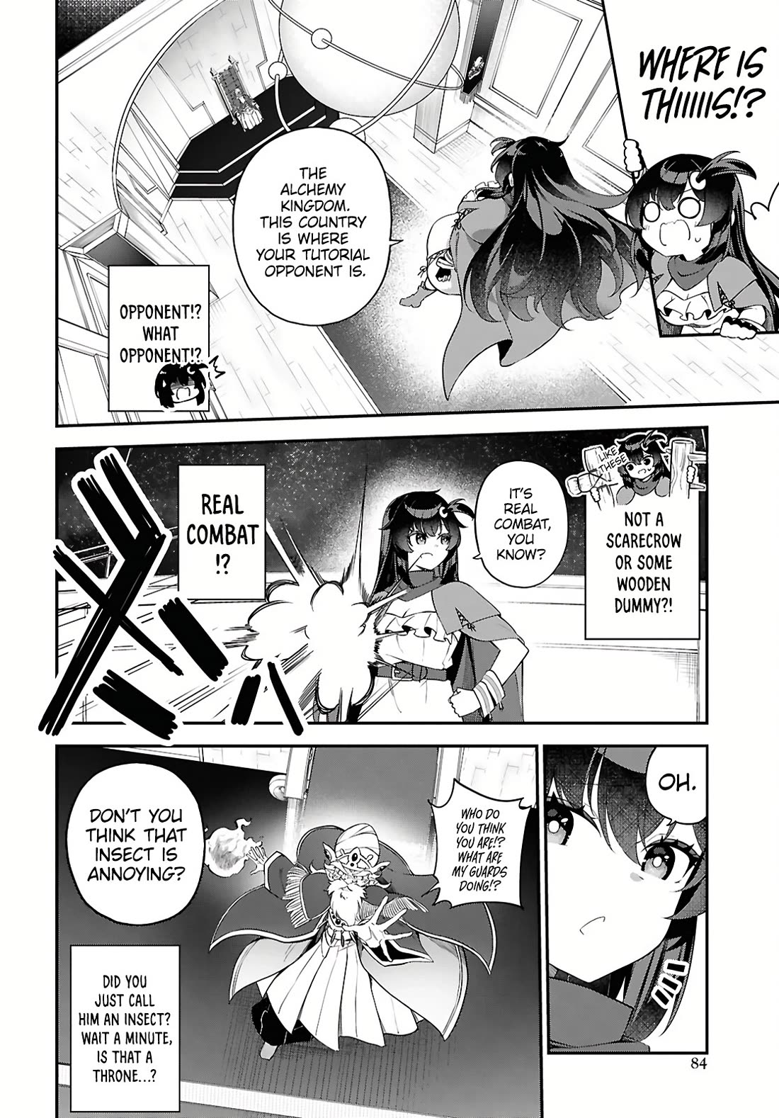 Knock Yourself Out!: The Goddess Beat the Final Boss in the Tutorial, So Now I'm Free to Do Whatever Chapter 1 page 11 - Chapter 1