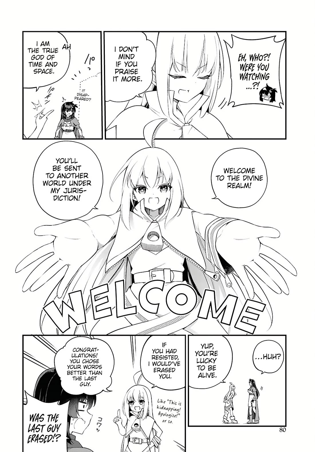 Knock Yourself Out!: The Goddess Beat the Final Boss in the Tutorial, So Now I'm Free to Do Whatever Chapter 1 page 7 - Chapter 1