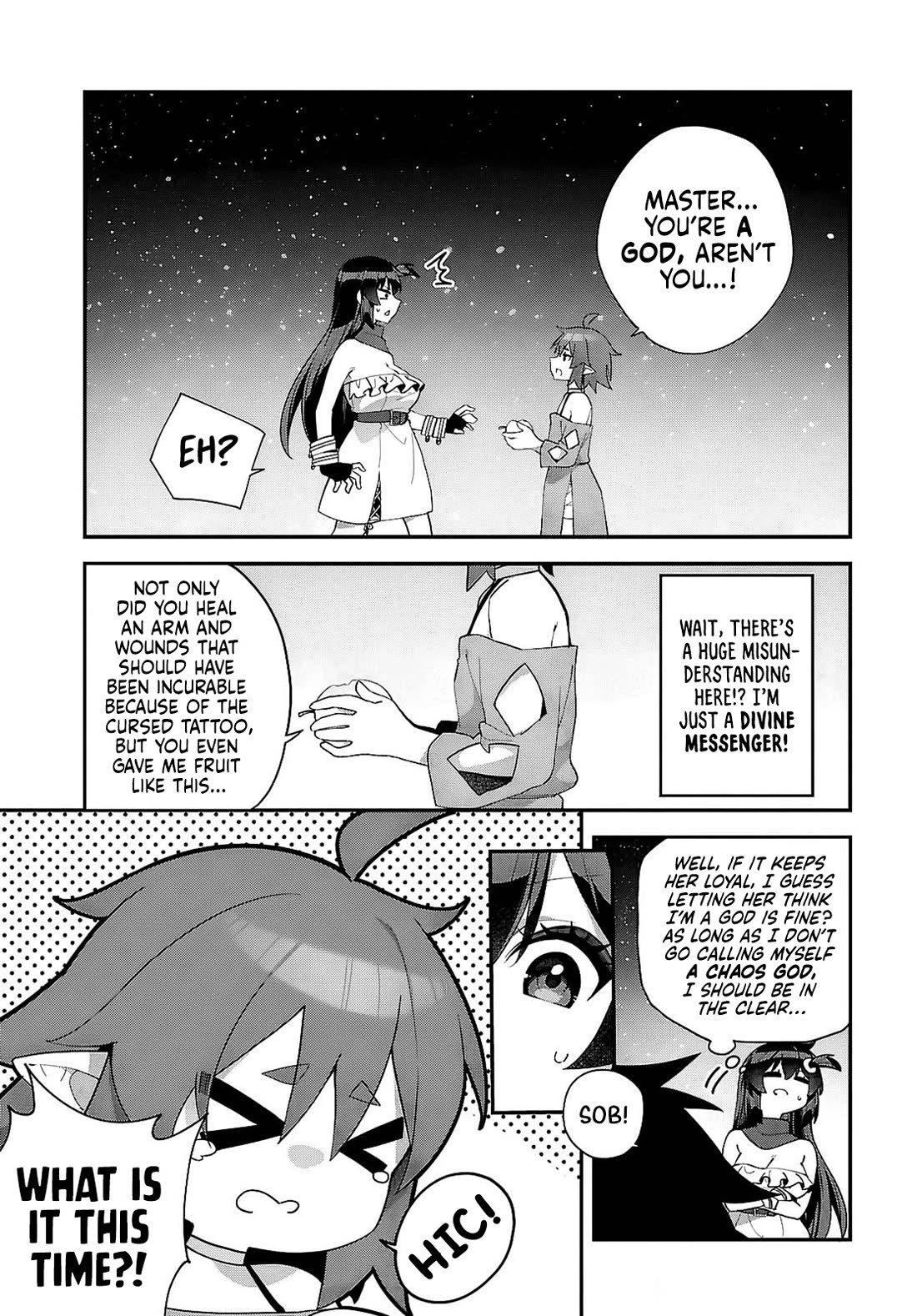 Knock Yourself Out!: The Goddess Beat the Final Boss in the Tutorial, So Now I'm Free to Do Whatever Chapter 15 page 8 - Chapter 15