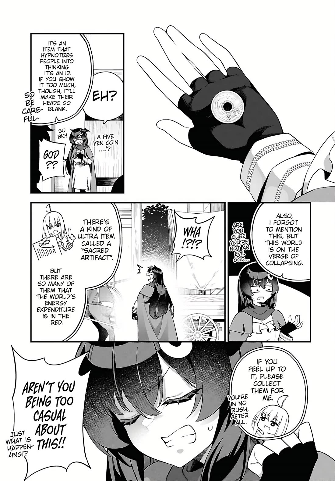 Knock Yourself Out!: The Goddess Beat the Final Boss in the Tutorial, So Now I'm Free to Do Whatever Chapter 2 page 10 - Chapter 2