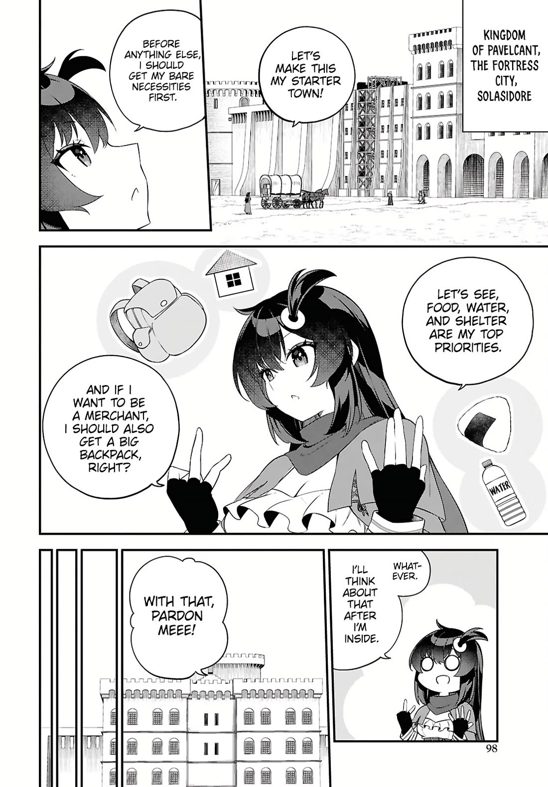 Knock Yourself Out!: The Goddess Beat the Final Boss in the Tutorial, So Now I'm Free to Do Whatever Chapter 2 page 5 - Chapter 2