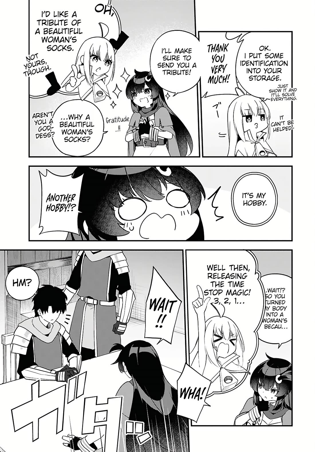 Knock Yourself Out!: The Goddess Beat the Final Boss in the Tutorial, So Now I'm Free to Do Whatever Chapter 2 page 8 - Chapter 2