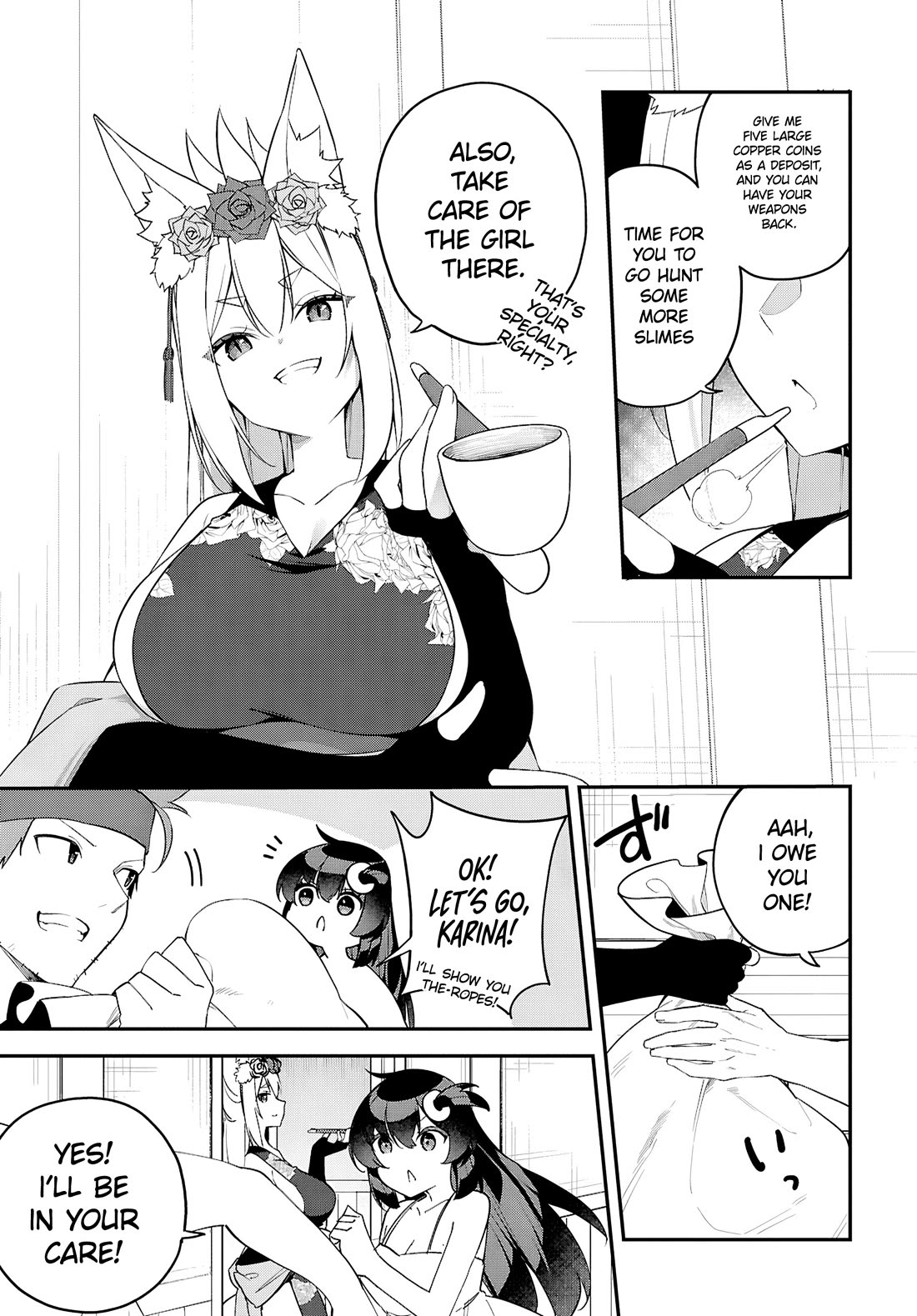 Knock Yourself Out!: The Goddess Beat the Final Boss in the Tutorial, So Now I'm Free to Do Whatever Chapter 3 page 18 - Chapter 3
