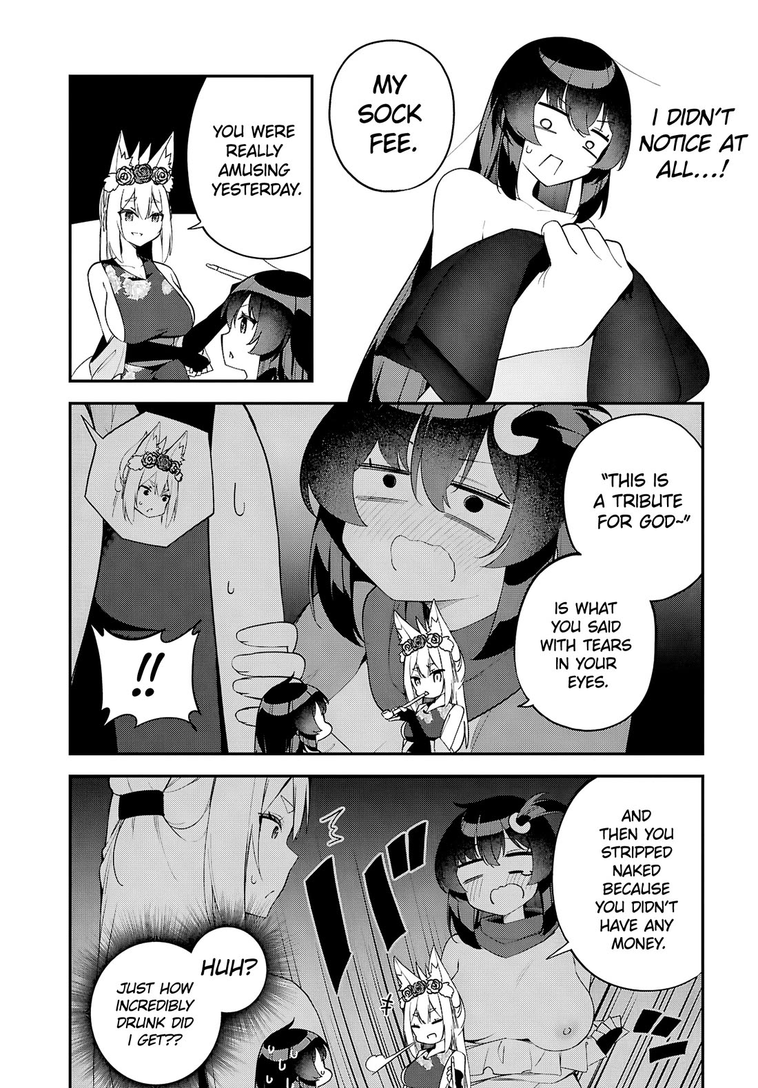Knock Yourself Out!: The Goddess Beat the Final Boss in the Tutorial, So Now I'm Free to Do Whatever Chapter 3 page 8 - Chapter 3
