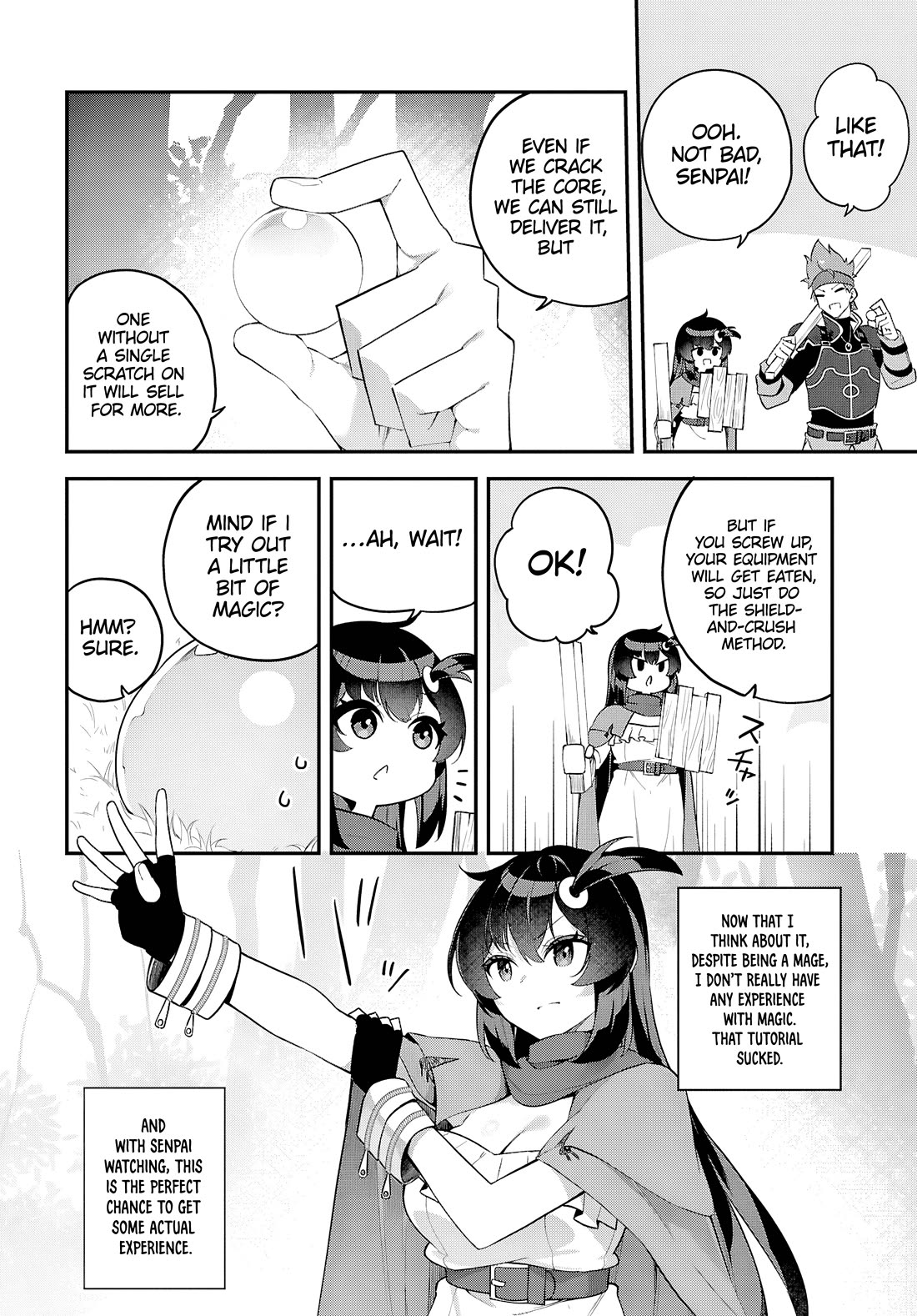 Knock Yourself Out!: The Goddess Beat the Final Boss in the Tutorial, So Now I'm Free to Do Whatever Chapter 4 page 7 - Chapter 4
