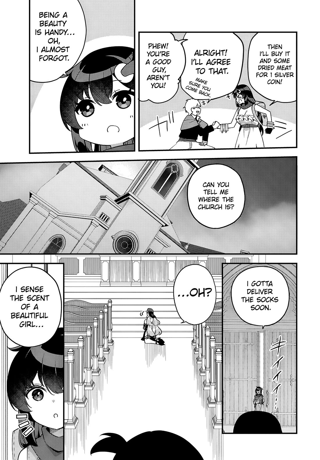 Knock Yourself Out!: The Goddess Beat the Final Boss in the Tutorial, So Now I'm Free to Do Whatever Chapter 6 page 8 - Chapter 6