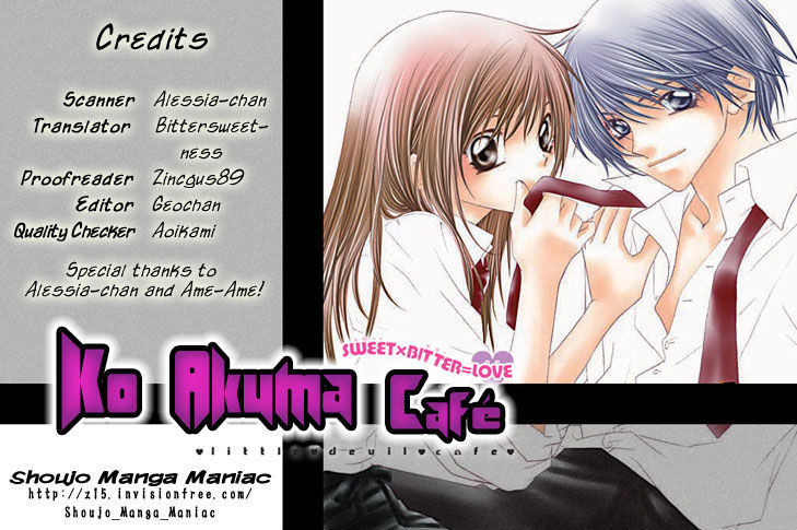 Koakuma Cafe Chapter 5 page 1 - Chapter 5 : Charm of Words