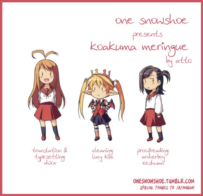 Koakuma Meringue Chapter 1 page 1 - Chapter 1