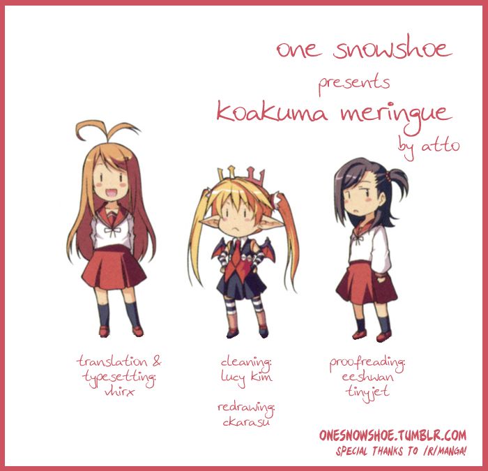 Koakuma Meringue Chapter 2 page 1 - Chapter 2