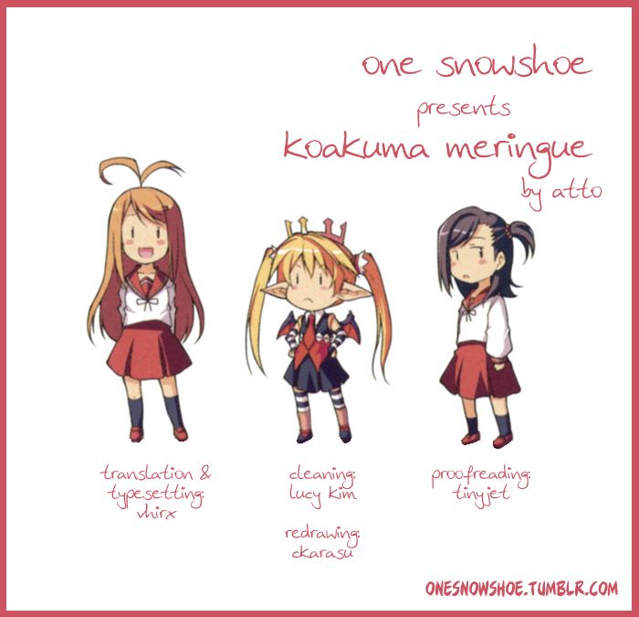 Koakuma Meringue Chapter 5 page 1 - Chapter 5