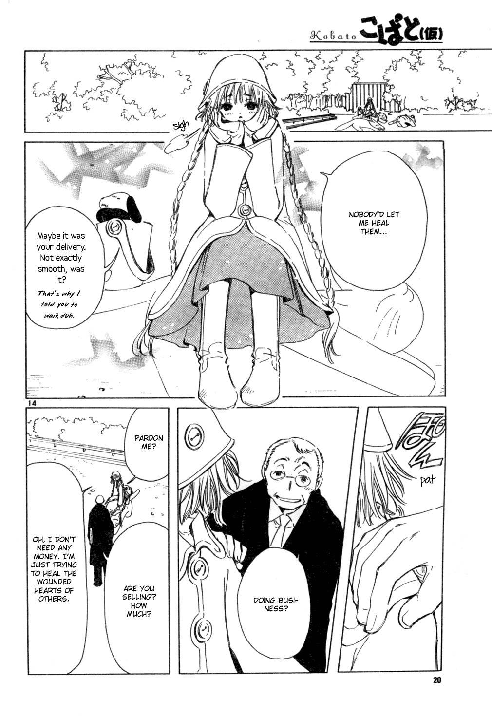 Kobato Chapter 10 page 14 - Chapter 10: Ch.1 Please Let Me Heal You!