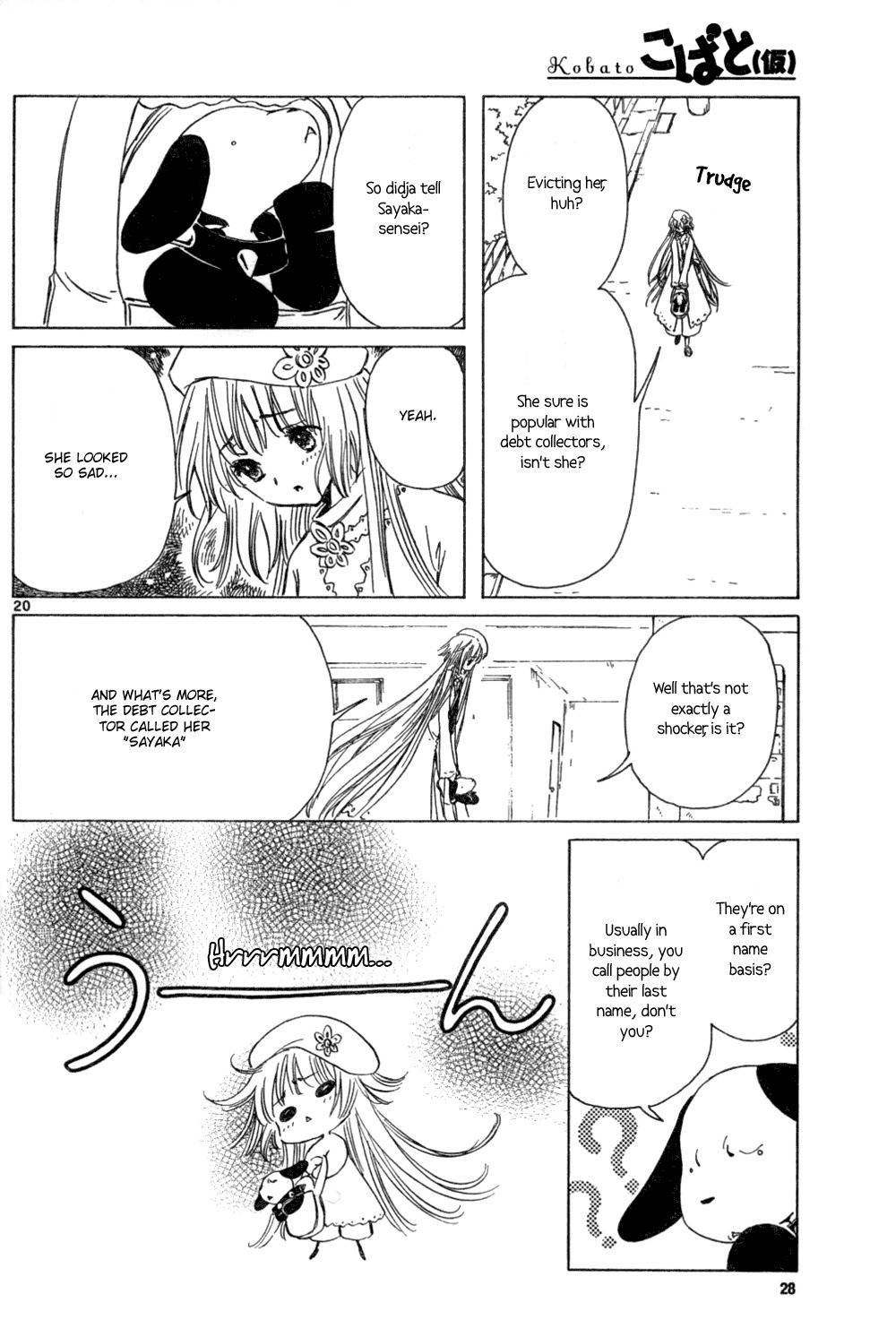Kobato Chapter 13 page 21 - Chapter 13: Ch.4 Women's Intuition