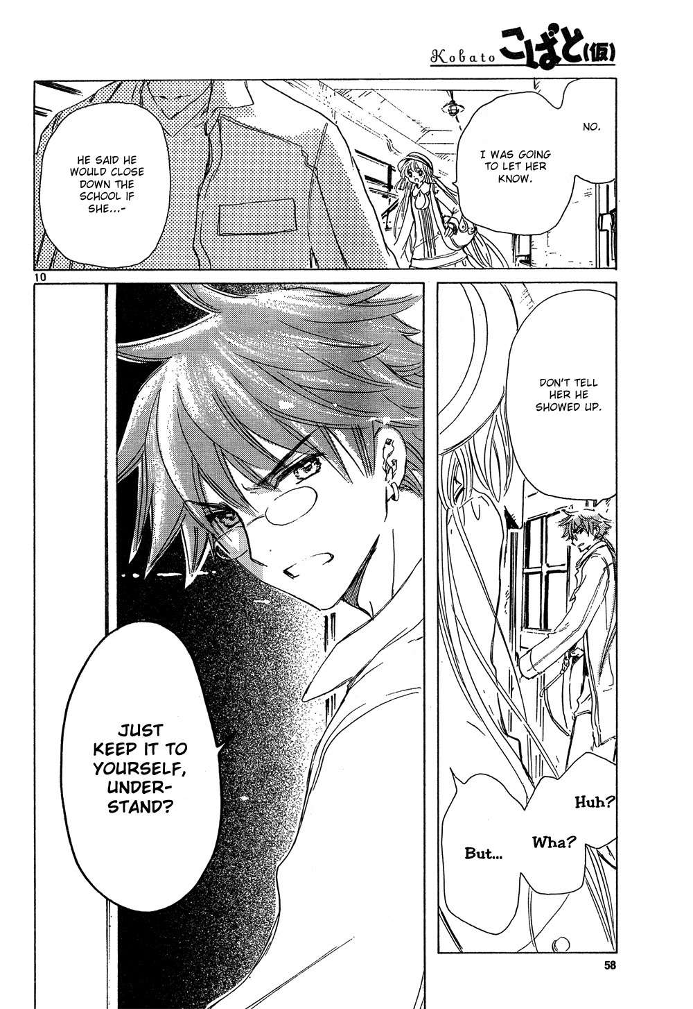 Kobato Chapter 15 page 10 - Chapter 15: Ch.6 Anything I Can Do