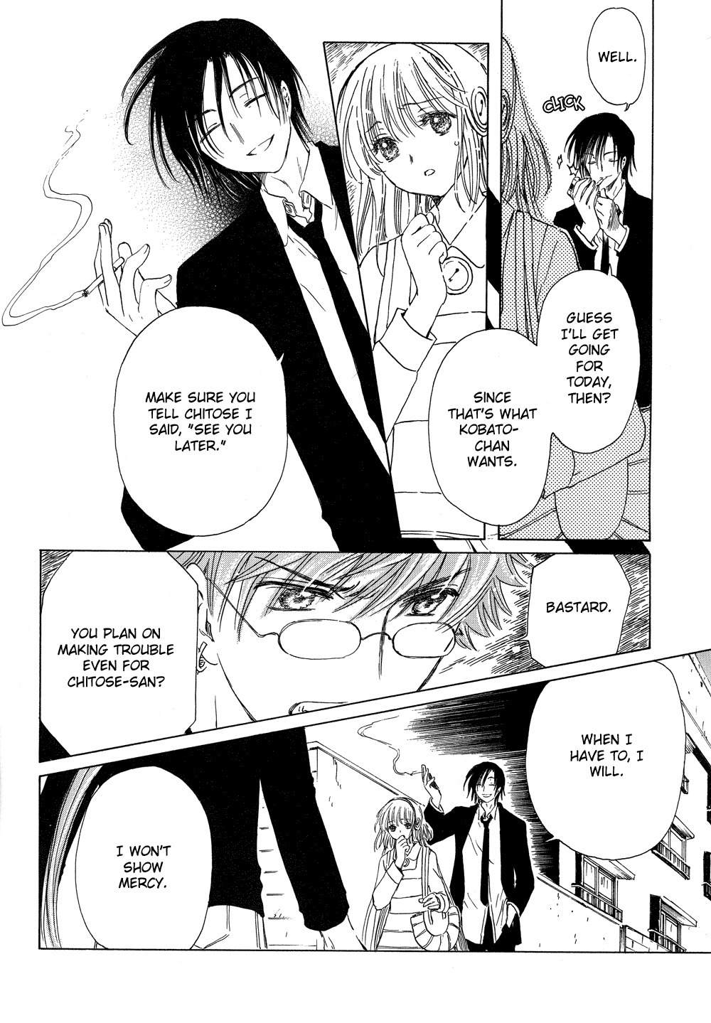 Kobato Chapter 32 page 2 - Chapter 32: Drop. 12-B You Can't Hit Him!