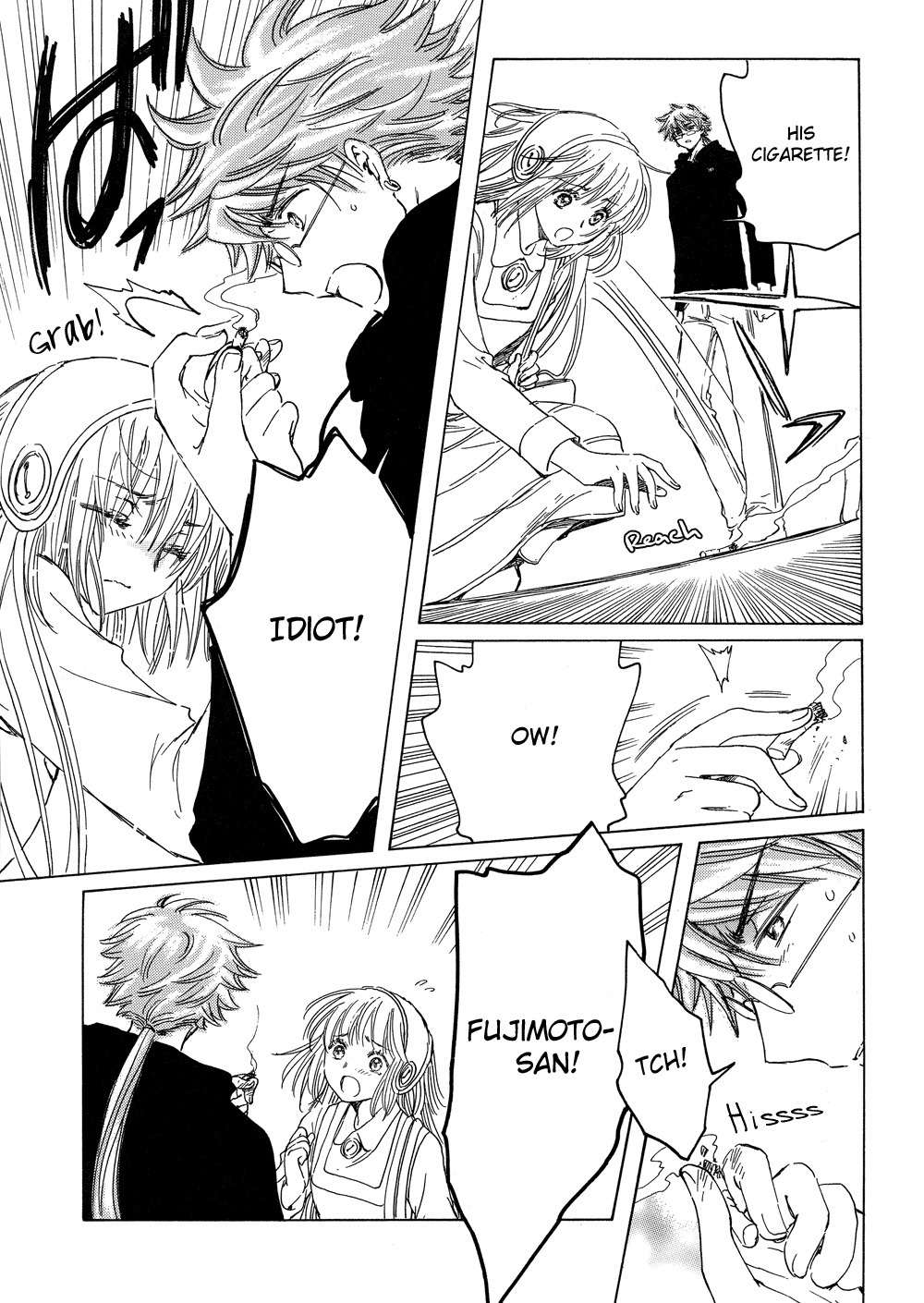 Kobato Chapter 32 page 5 - Chapter 32: Drop. 12-B You Can't Hit Him!