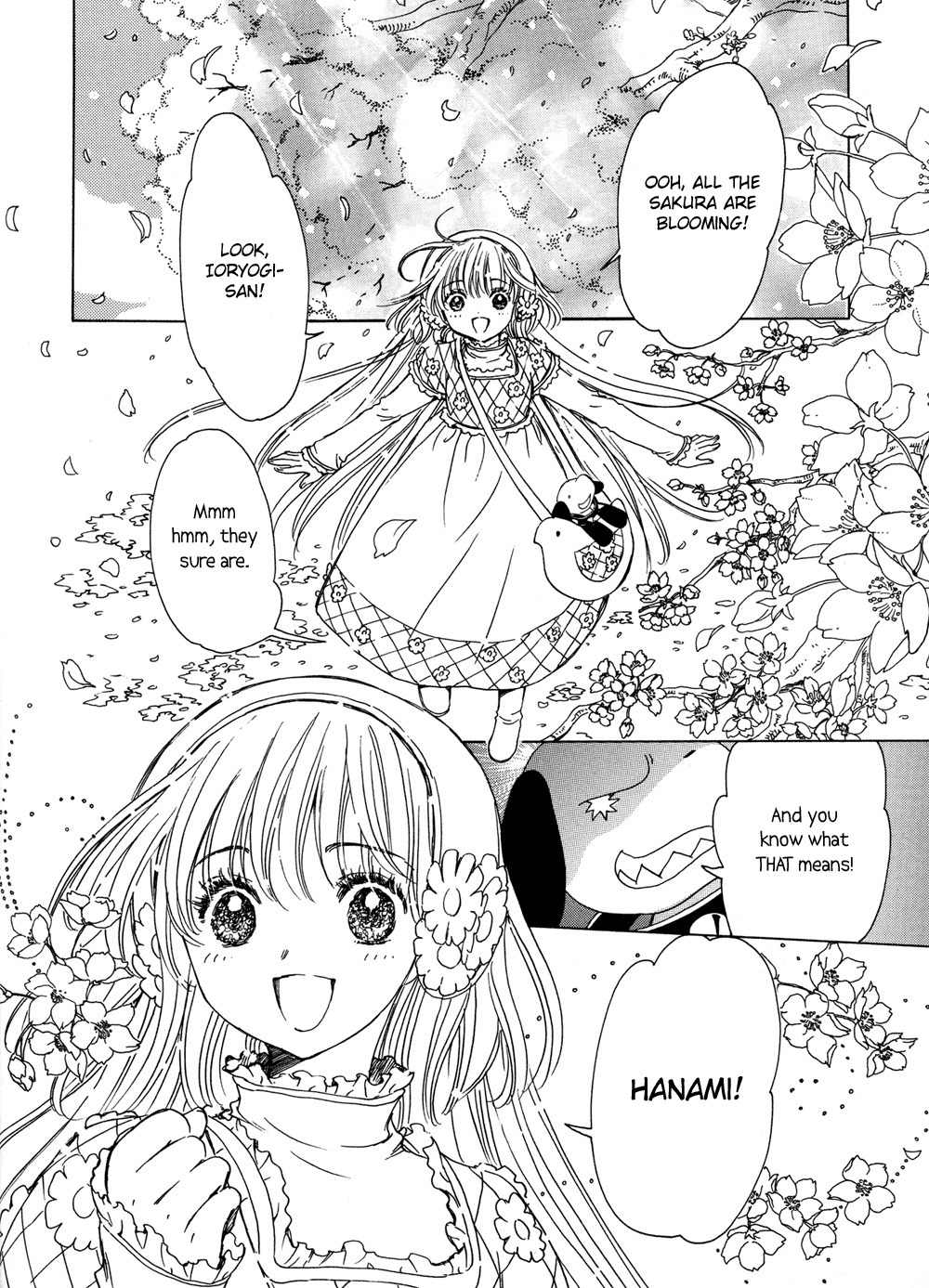 Kobato Chapter 6 page 2 - Chapter 6: Exam. 6 What's Hanami mean?