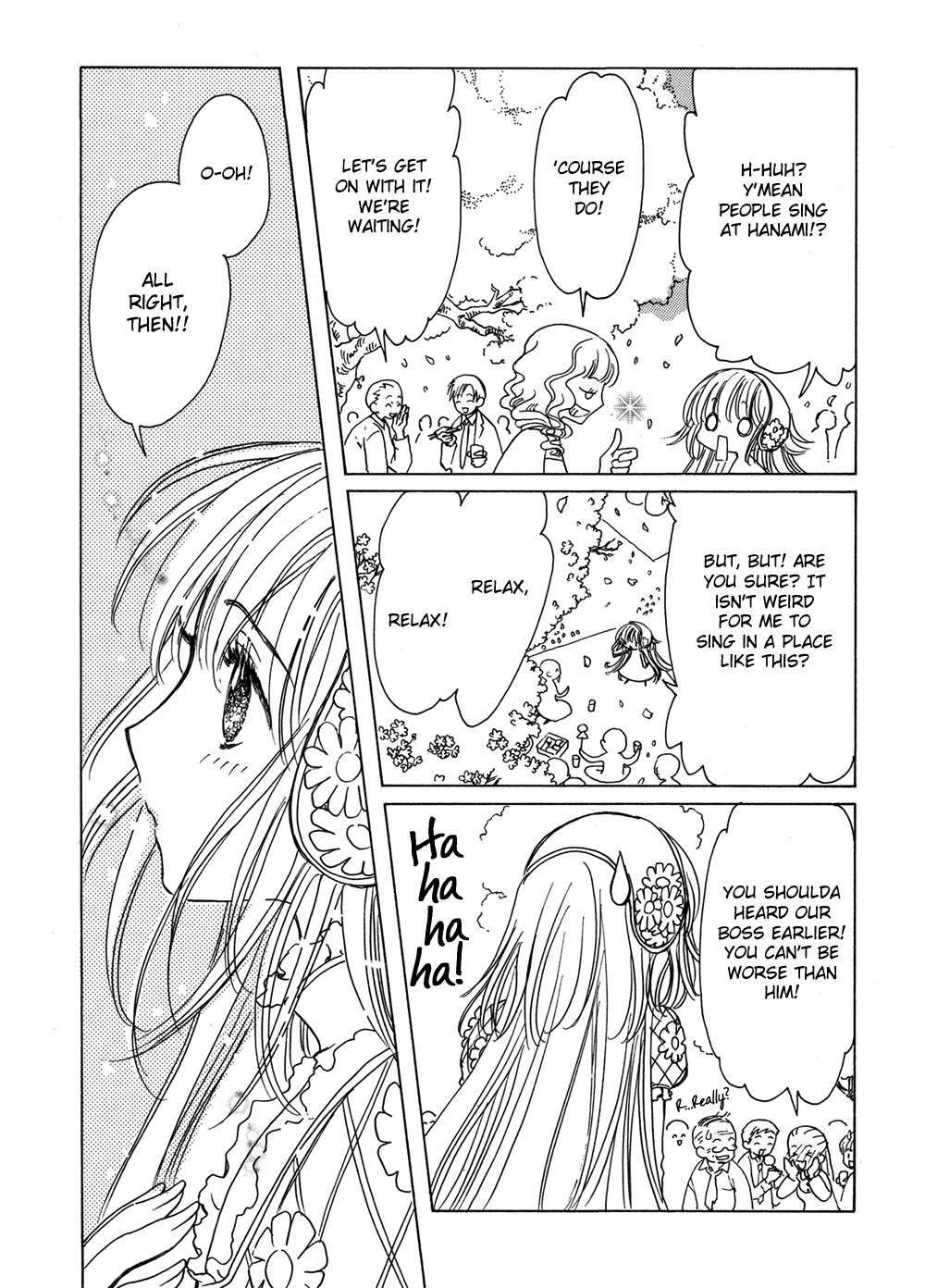 Kobato Chapter 6 page 9 - Chapter 6: Exam. 6 What's Hanami mean?