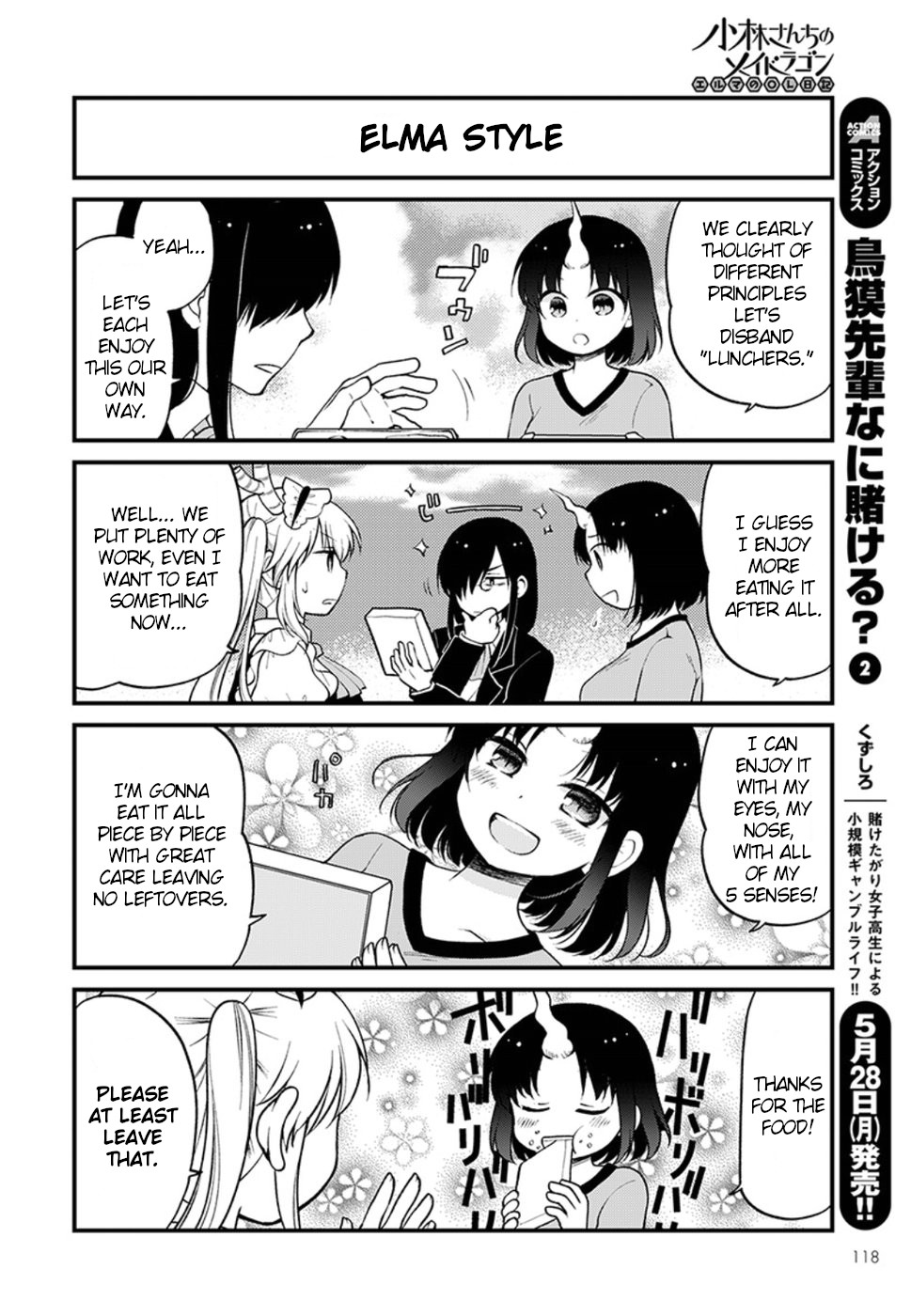 Kobayashi-san chi no Maid Dragon: Elma OL Nikki Chapter 10 page 12 - Chapter 10: Elma's handmade lunch