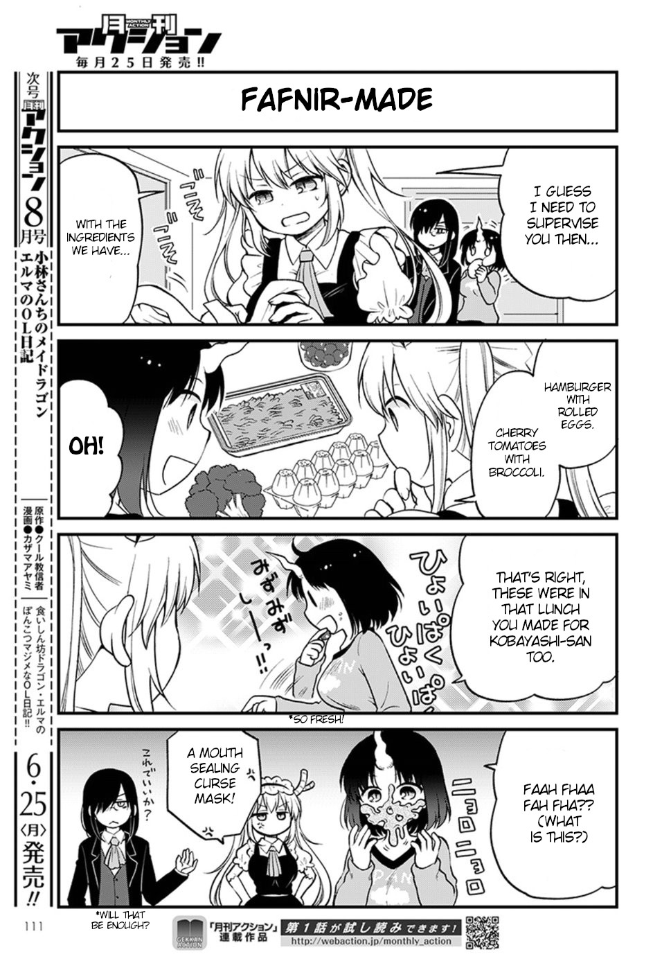 Kobayashi-san chi no Maid Dragon: Elma OL Nikki Chapter 10 page 5 - Chapter 10: Elma's handmade lunch