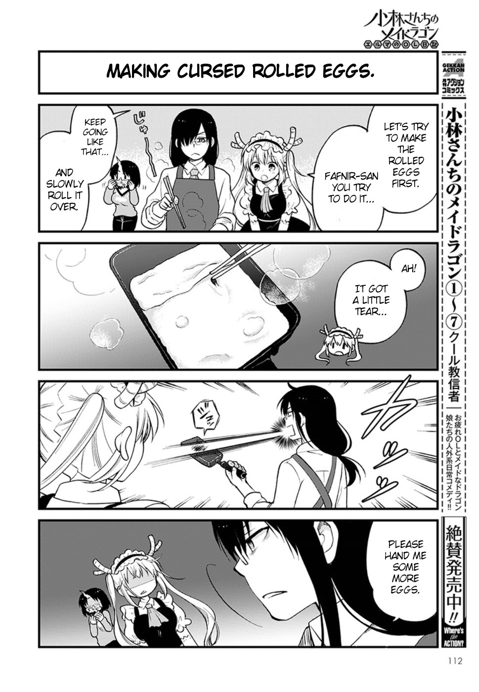 Kobayashi-san chi no Maid Dragon: Elma OL Nikki Chapter 10 page 6 - Chapter 10: Elma's handmade lunch