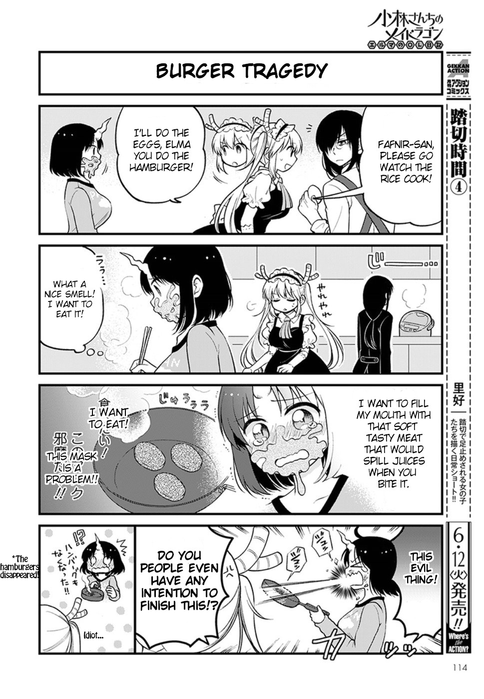 Kobayashi-san chi no Maid Dragon: Elma OL Nikki Chapter 10 page 8 - Chapter 10: Elma's handmade lunch