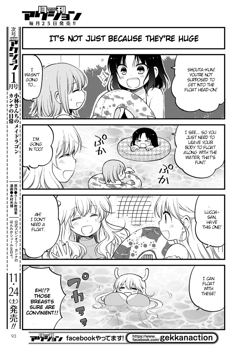 Kobayashi-san chi no Maid Dragon: Elma OL Nikki Chapter 15 page 9 - Chapter 15: Pool and Training