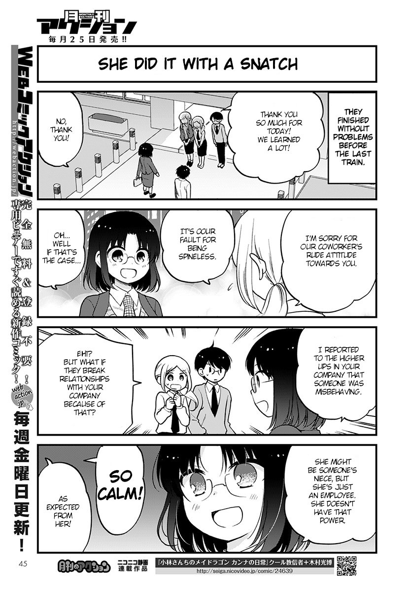 Kobayashi-san chi no Maid Dragon: Elma OL Nikki Chapter 16 page 13 - Chapter 16: First business trip