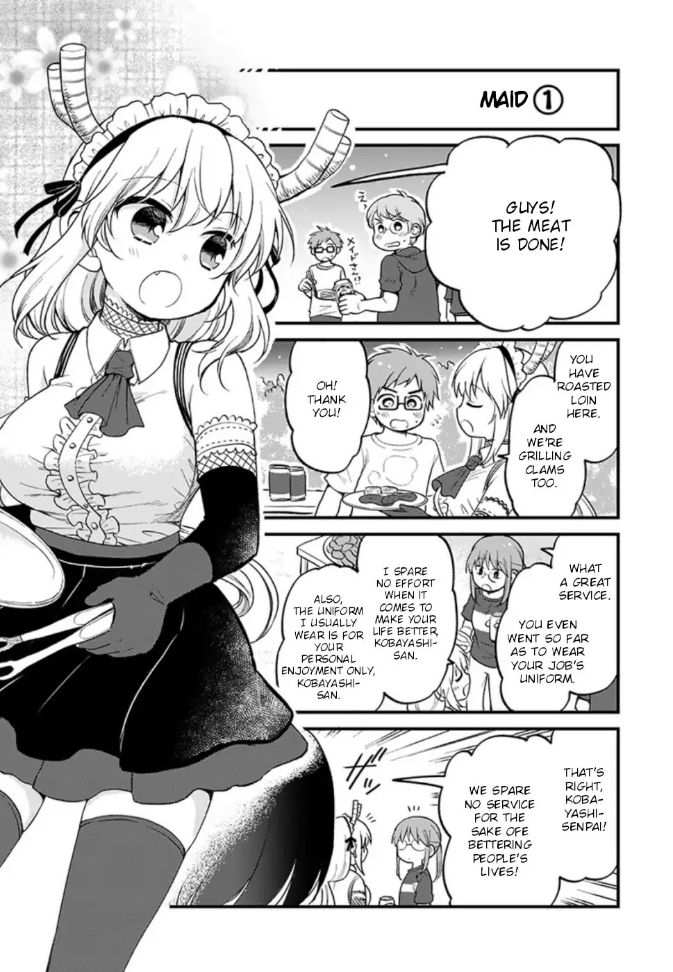 Kobayashi-san chi no Maid Dragon: Elma OL Nikki Chapter 24 page 7 - Chapter 24