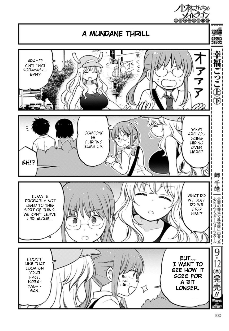 Kobayashi-san chi no Maid Dragon: Elma OL Nikki Chapter 25 page 6 - Chapter 25: Elma and the pick up master