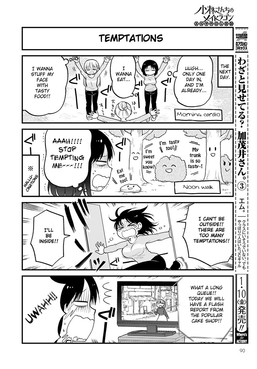 Kobayashi-san chi no Maid Dragon: Elma OL Nikki Chapter 29 page 10 - Chapter 29: Elma and fasting