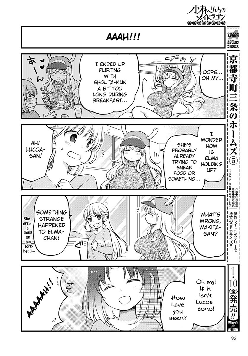 Kobayashi-san chi no Maid Dragon: Elma OL Nikki Chapter 29 page 12 - Chapter 29: Elma and fasting