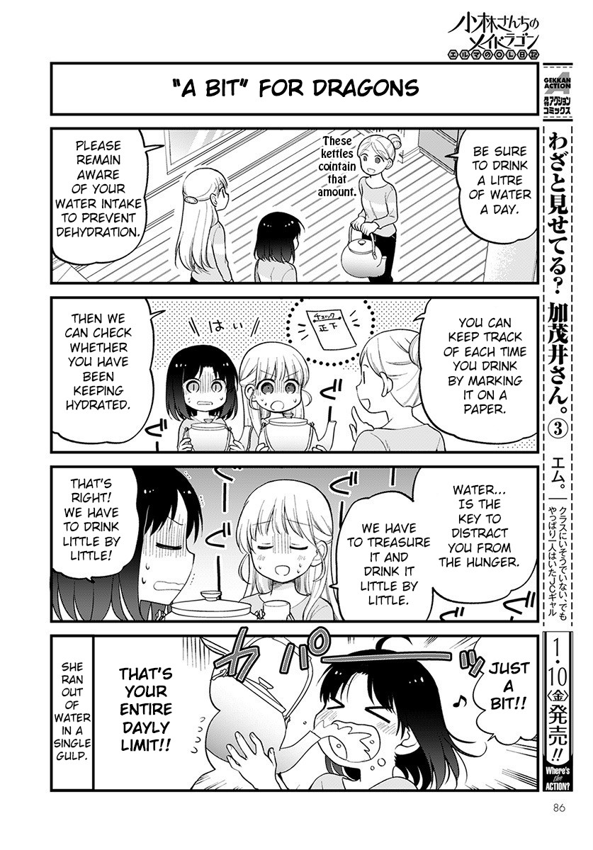 Kobayashi-san chi no Maid Dragon: Elma OL Nikki Chapter 29 page 6 - Chapter 29: Elma and fasting