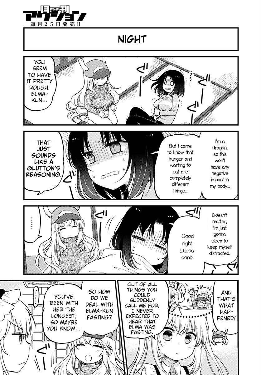 Kobayashi-san chi no Maid Dragon: Elma OL Nikki Chapter 29 page 7 - Chapter 29: Elma and fasting