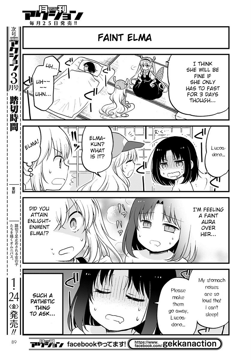 Kobayashi-san chi no Maid Dragon: Elma OL Nikki Chapter 29 page 9 - Chapter 29: Elma and fasting