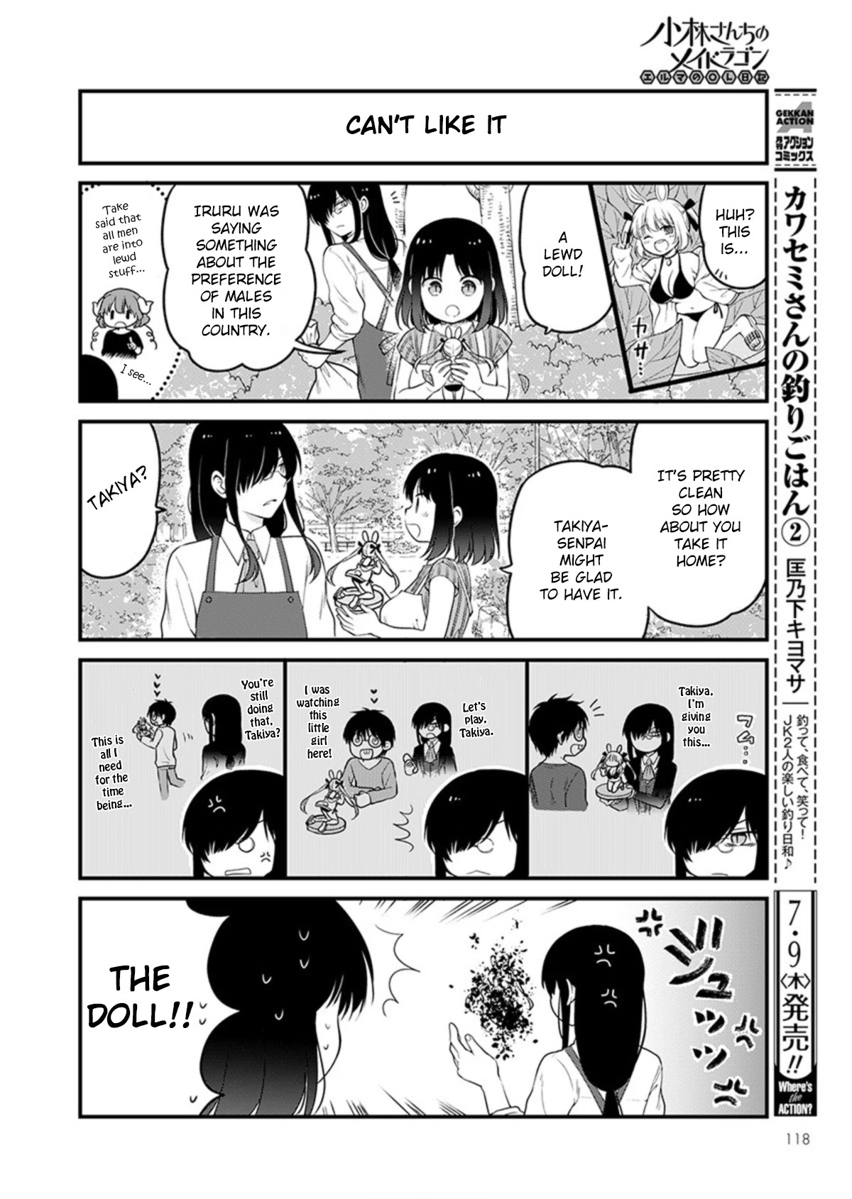 Kobayashi-san chi no Maid Dragon: Elma OL Nikki Chapter 35 page 10 - Chapter 35: Trash pick up volunteer