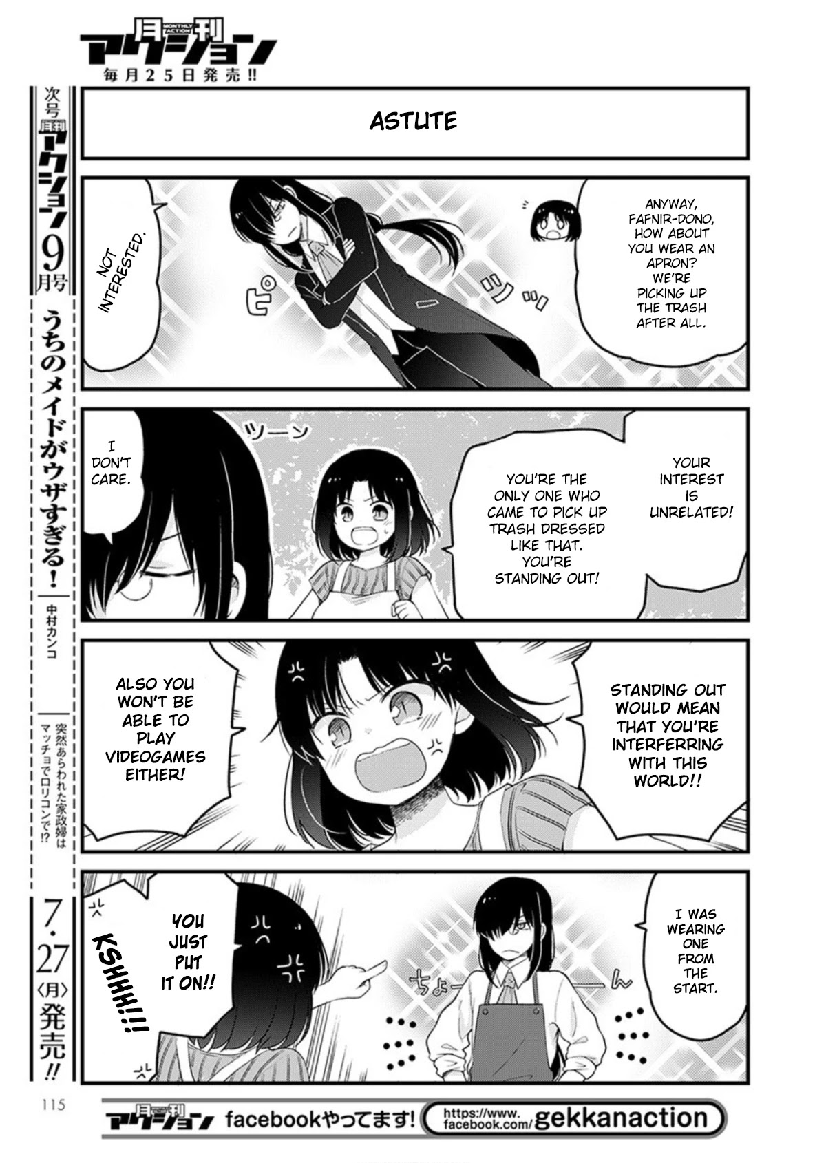 Kobayashi-san chi no Maid Dragon: Elma OL Nikki Chapter 35 page 7 - Chapter 35: Trash pick up volunteer