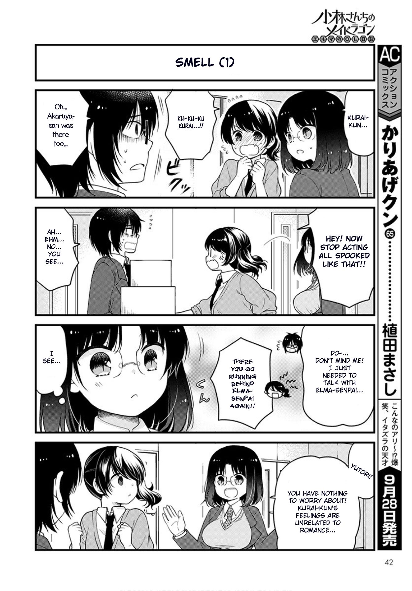 Kobayashi-san chi no Maid Dragon: Elma OL Nikki Chapter 39 page 10 - Chapter 39: Elma and her Kouhais (Part 2)