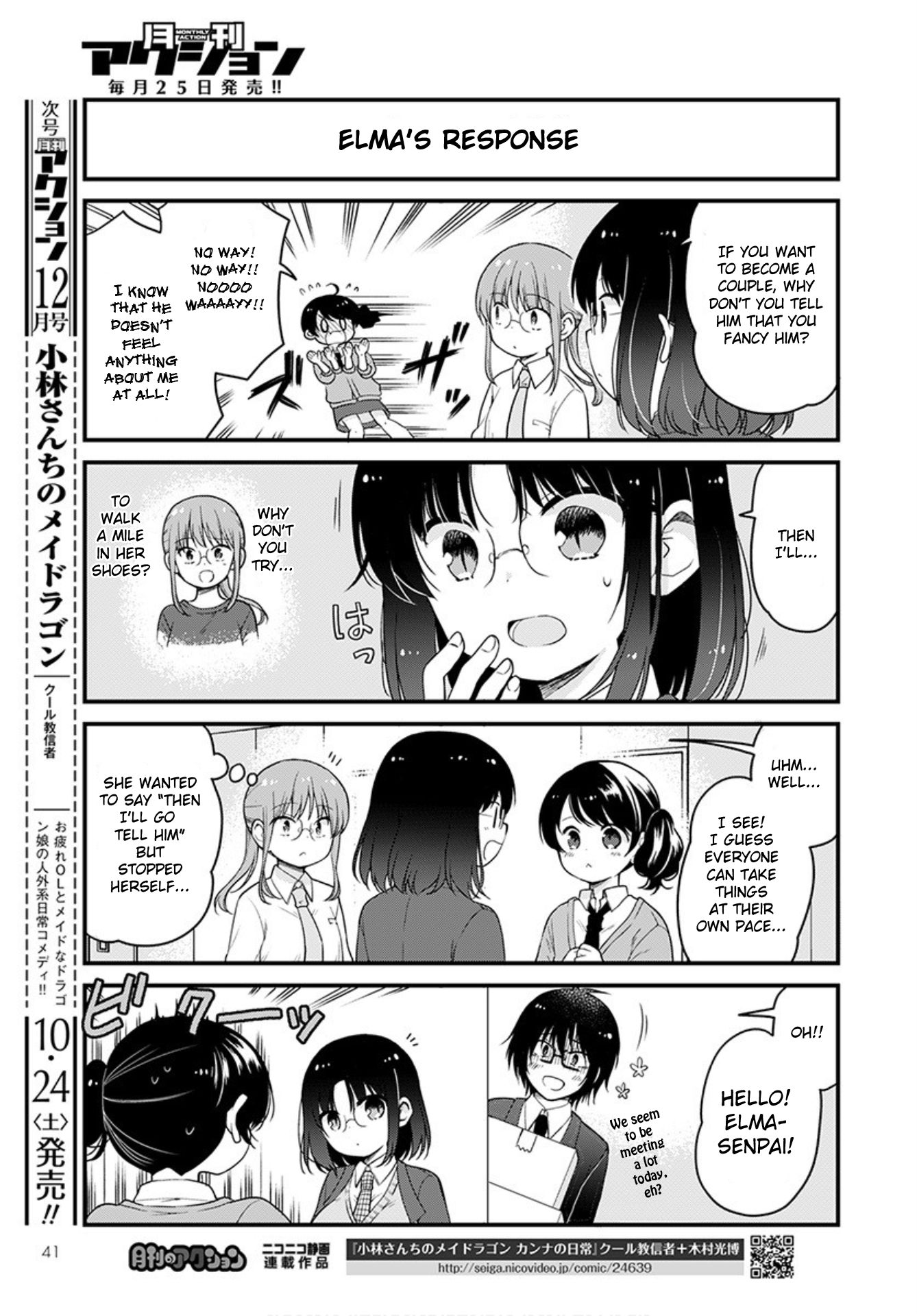 Kobayashi-san chi no Maid Dragon: Elma OL Nikki Chapter 39 page 9 - Chapter 39: Elma and her Kouhais (Part 2)