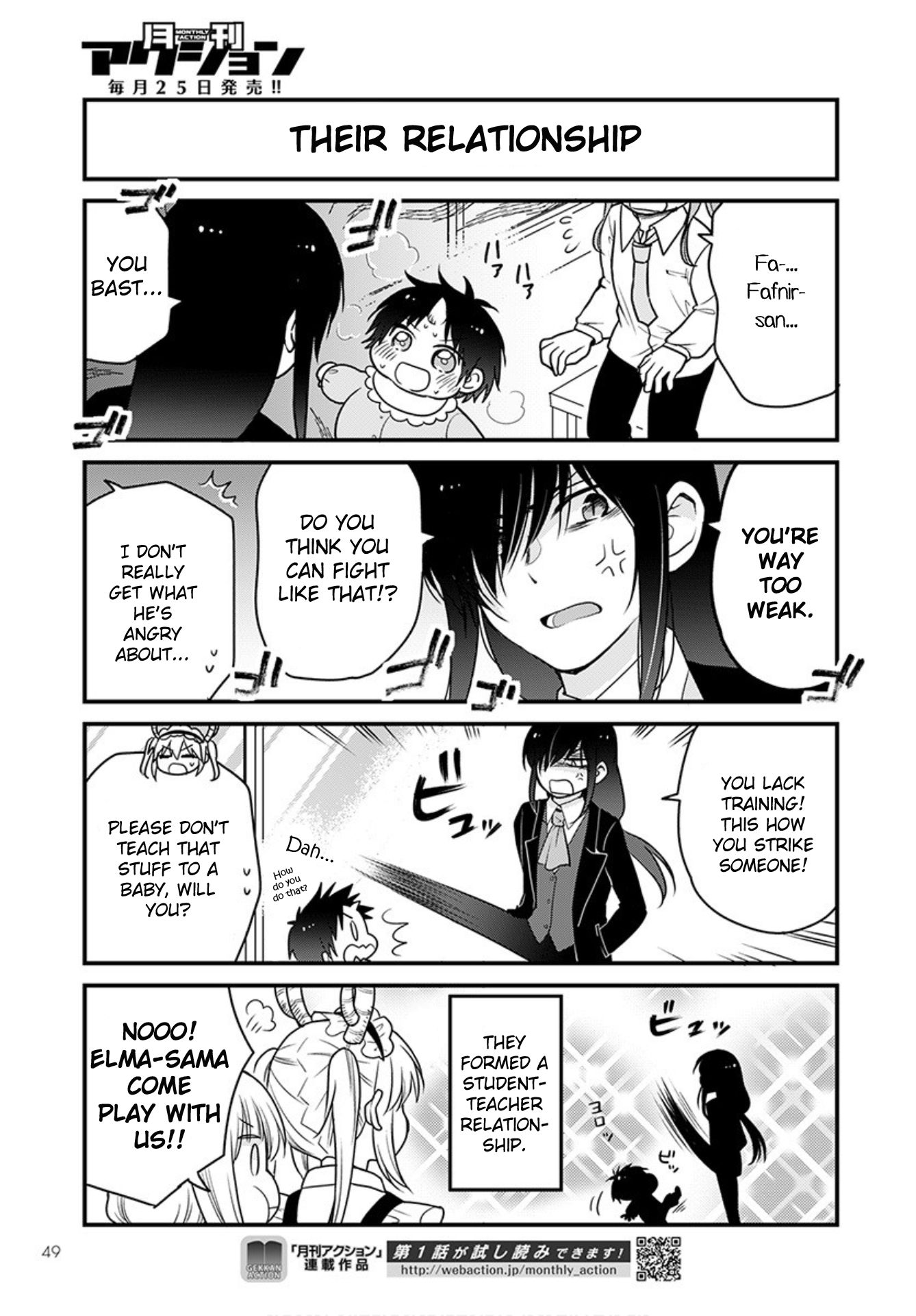 Kobayashi-san chi no Maid Dragon: Elma OL Nikki Chapter 41 page 9 - Chapter 41: Babysitting
