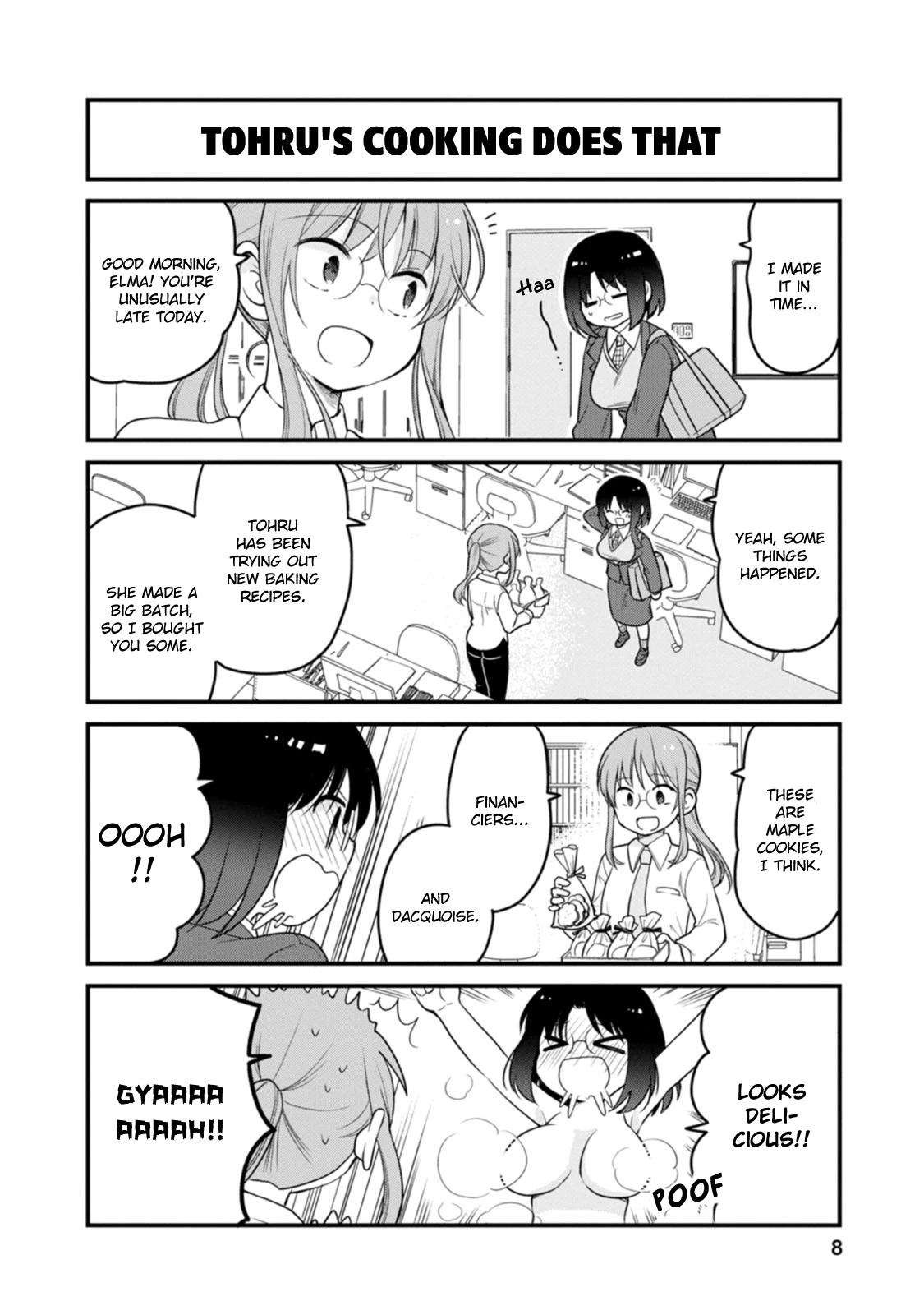 Kobayashi-san chi no Maid Dragon: Elma OL Nikki Chapter 46 page 4 - Chapter 46: I Forgot My Clothes