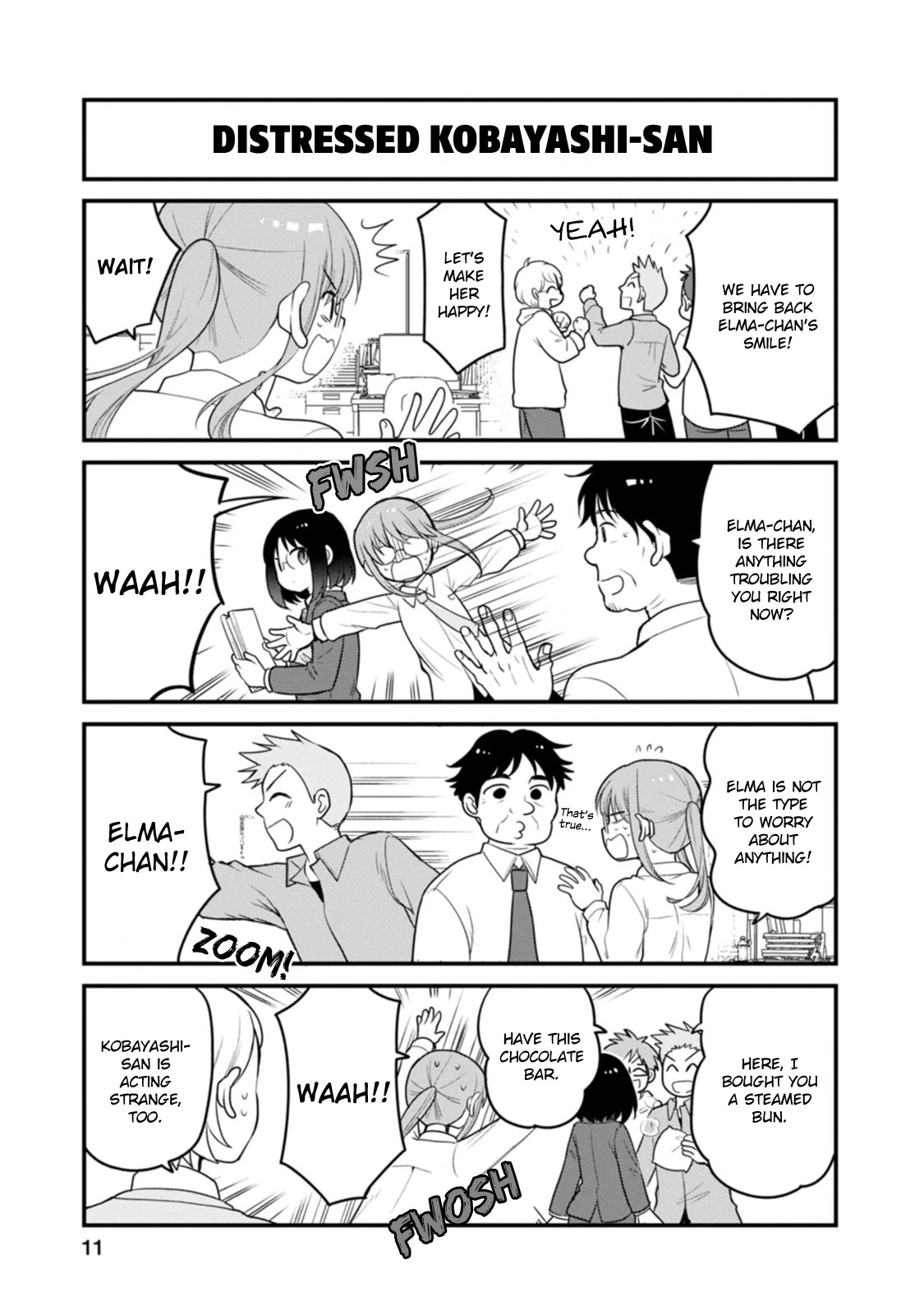 Kobayashi-san chi no Maid Dragon: Elma OL Nikki Chapter 46 page 7 - Chapter 46: I Forgot My Clothes