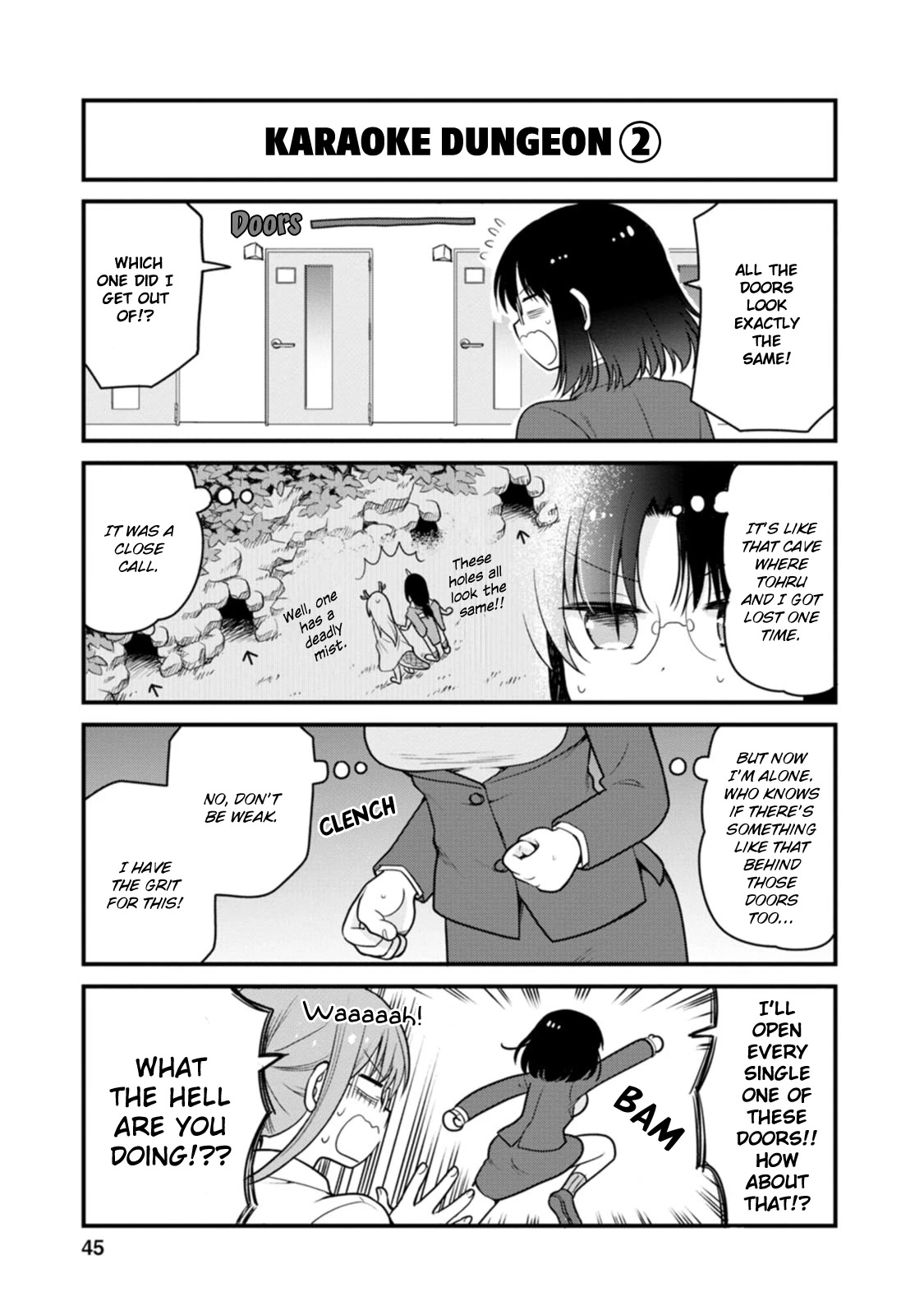 Kobayashi-san chi no Maid Dragon: Elma OL Nikki Chapter 48 page 9 - Chapter 48: Blasting in at the Karaoke!!