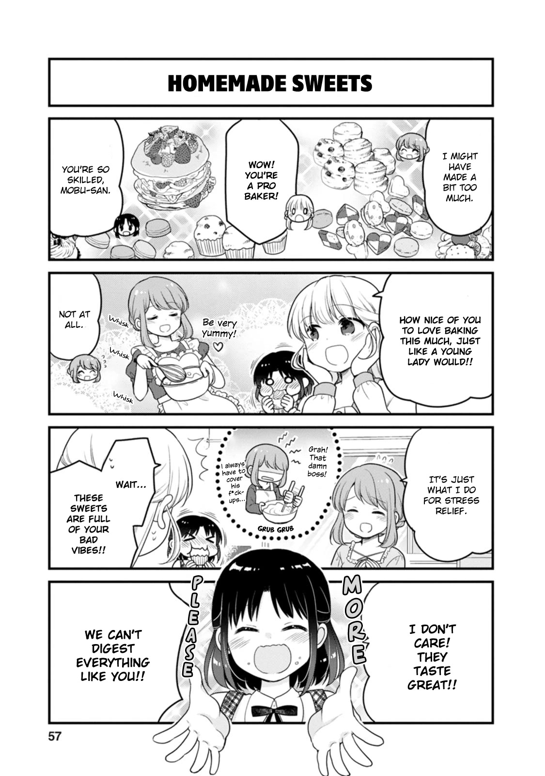 Kobayashi-san chi no Maid Dragon: Elma OL Nikki Chapter 49 page 7 - Chapter 49: Afternoon Tea Party