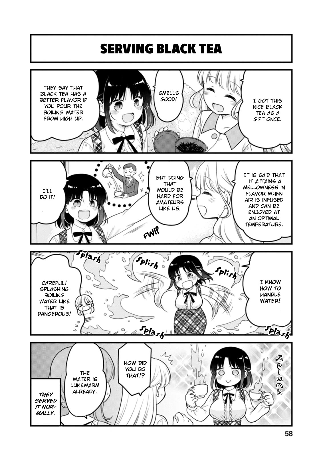 Kobayashi-san chi no Maid Dragon: Elma OL Nikki Chapter 49 page 8 - Chapter 49: Afternoon Tea Party