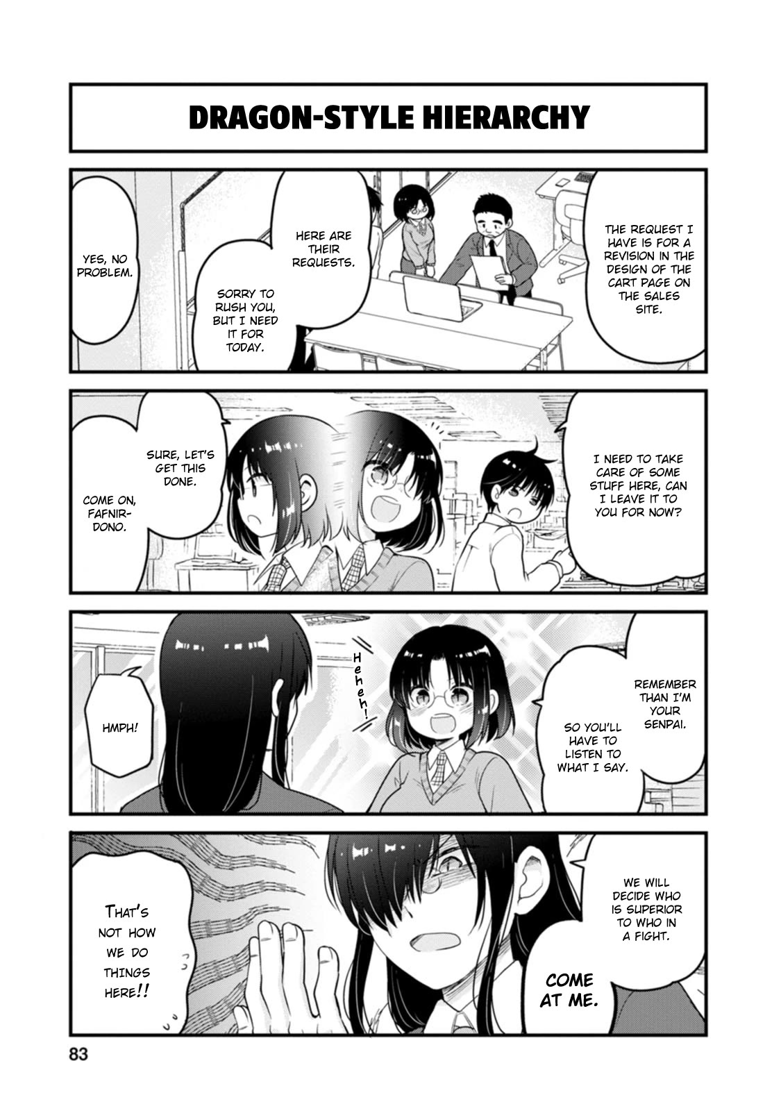Kobayashi-san chi no Maid Dragon: Elma OL Nikki Chapter 51 page 3 - Chapter 51: New Recruit, Ooyama-kun